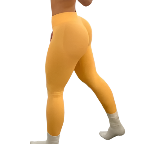 Tropical Collection - Peach Leggings Seamless