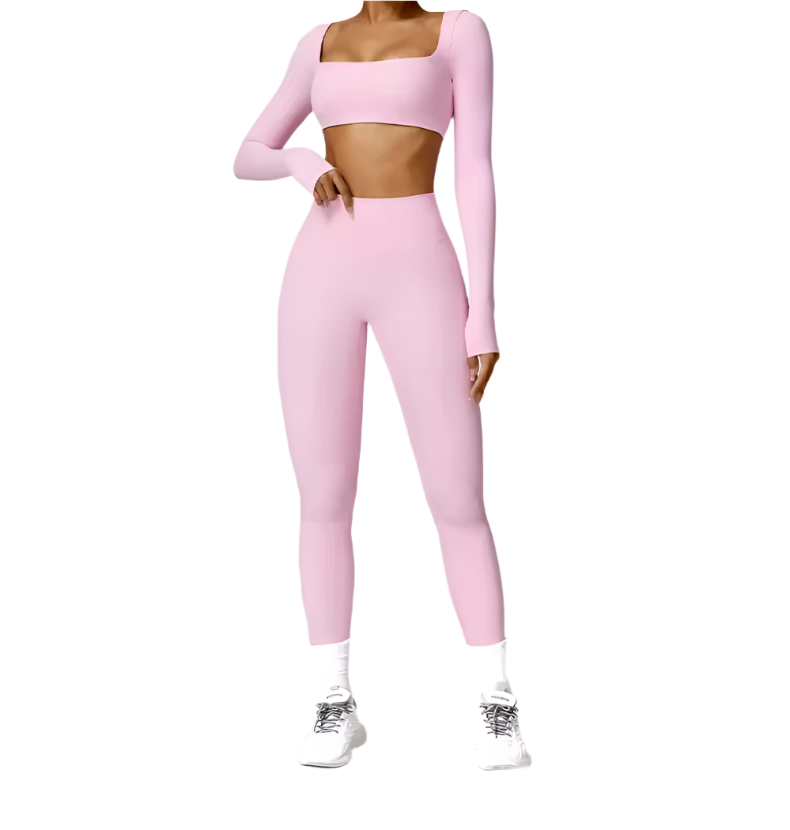 Yoga Set - Baby Pink