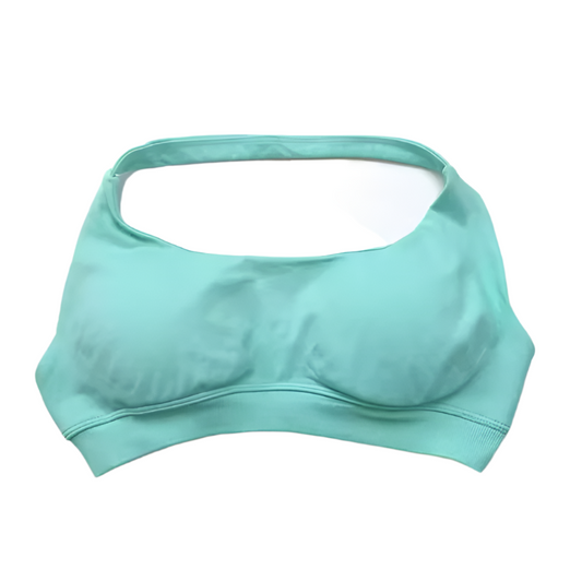 Tropical Seamless -  Mint Green Sports Bra