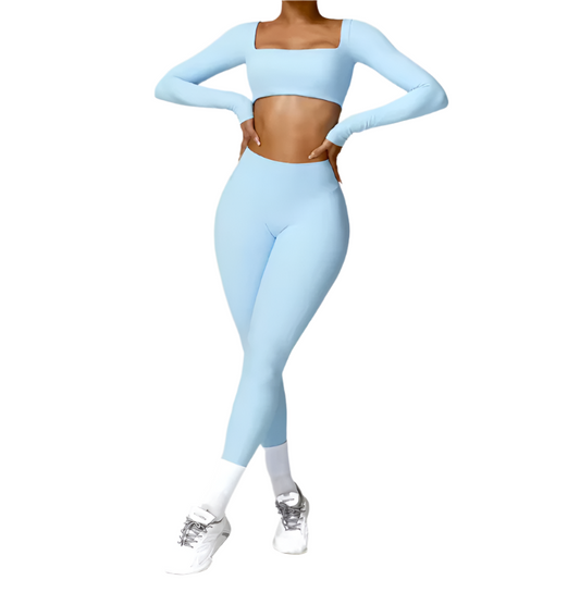 Yoga Set - Baby Blue