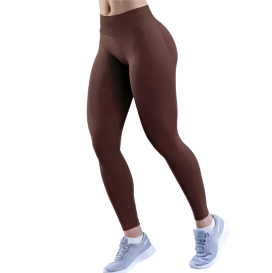 Intentions Collection - Brown Seamless Leggings