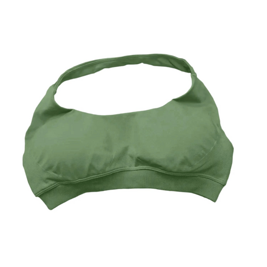 Intentions Collection - Pistachio Seamless Sports Bra