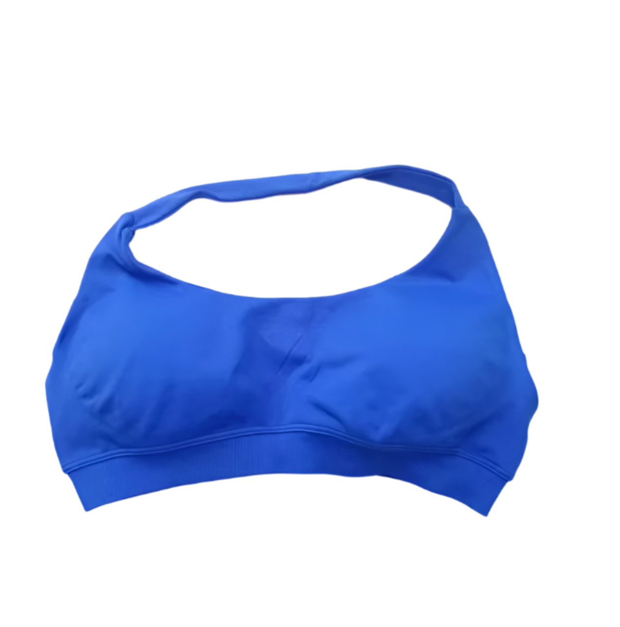 Dark Collection - Blue Seamless Sports Bra